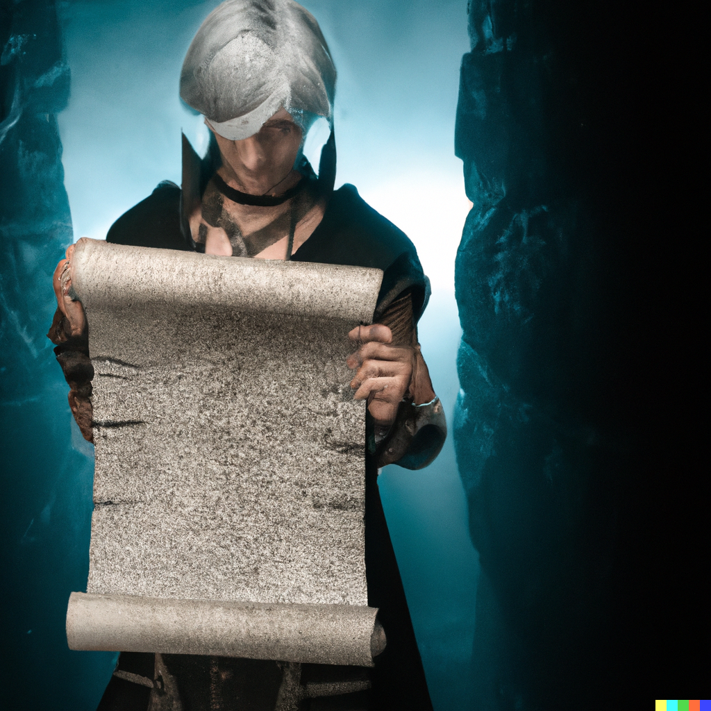Silvius opened the scroll and read it to the rest of the group, revealing that it was an agreement between the Jarl and the Oni, the people of the prince of darkness, to join the war against humankind