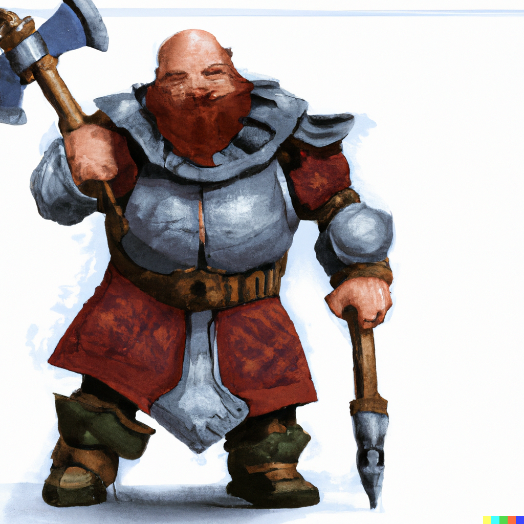 'Ombi is the name', the dwarf introduced himself. Kalinar walked up to the dwarf, studying him closely.